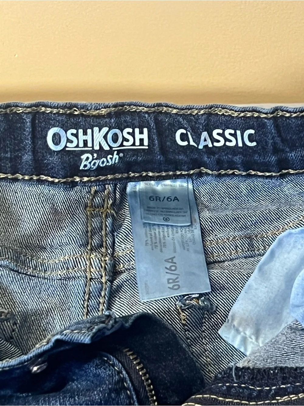 OshKosh B'gosh Boys Relaxed Dark Blue Jeans